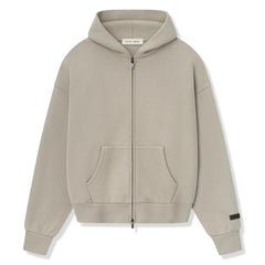 Fear Of God Essentials Classic Fleece Timber Zip-Up Hoodie (SS25)